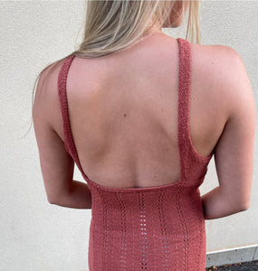 ‘Spiced rose’ dress