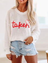 Load image into Gallery viewer, ‘Taken’ sweater
