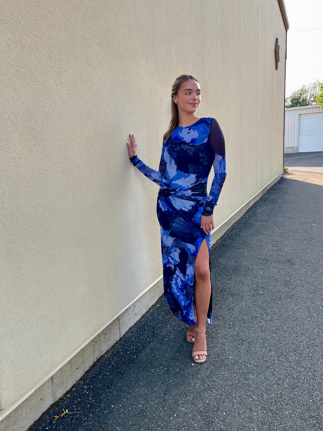 ‘Midnight bloom’ dress