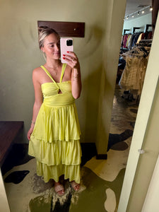 ‘Sunbeam glow’ dress