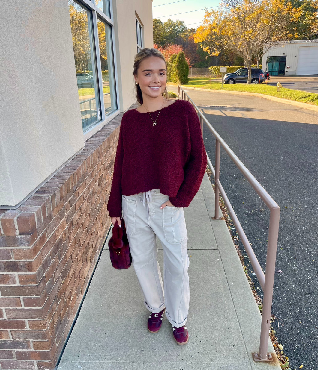 ‘Vino verse’ sweater